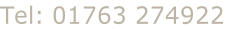 Tel: 01763 274922
